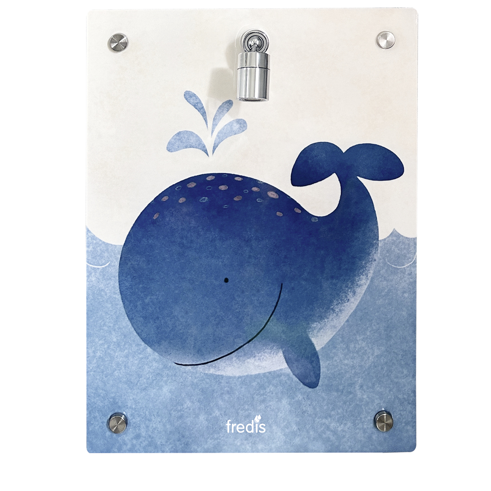 Fredis Kinderdusche Motiv ''Wal''