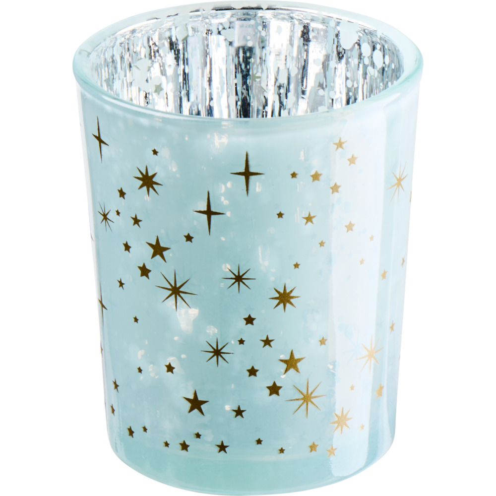 Teelichthalter Glas 7 cm, 3-fach sortiert image number 2