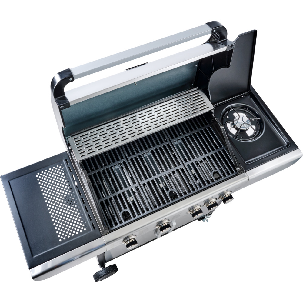 JUSTUS Profi Gasgrill Ares 4 SU mit 4+1 Brennern image number 3