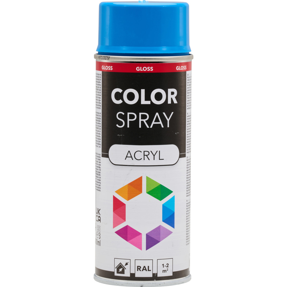Lackspray glänzend 400 ml Acryl RAL 5015 himmelblau image number 0