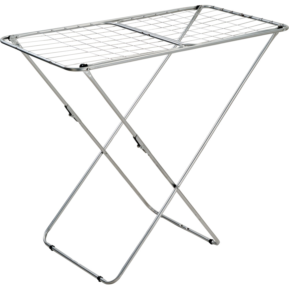 W&auml;schest&auml;nder 18m Metall silber 180x55x108 cm image number 1