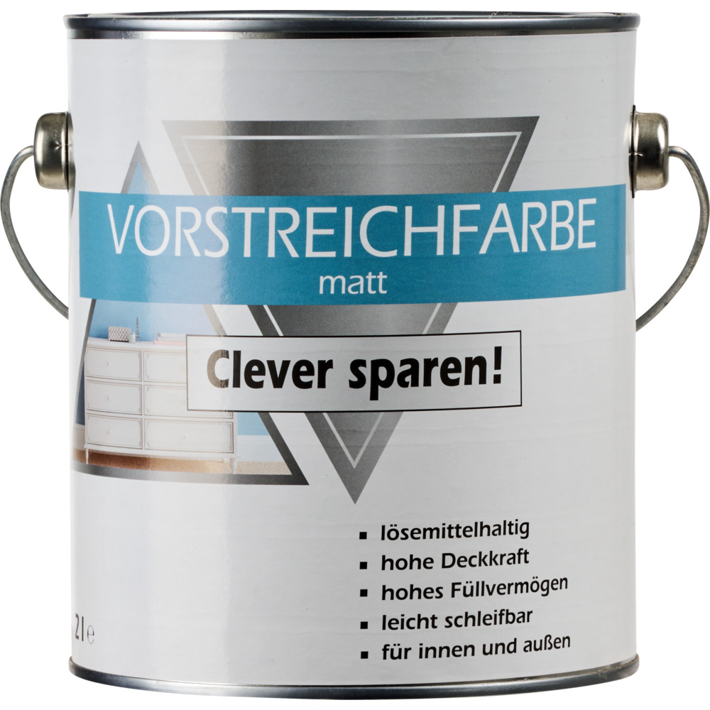 Vorstreichfarbe 2 Liter wei&szlig; matt image number 0