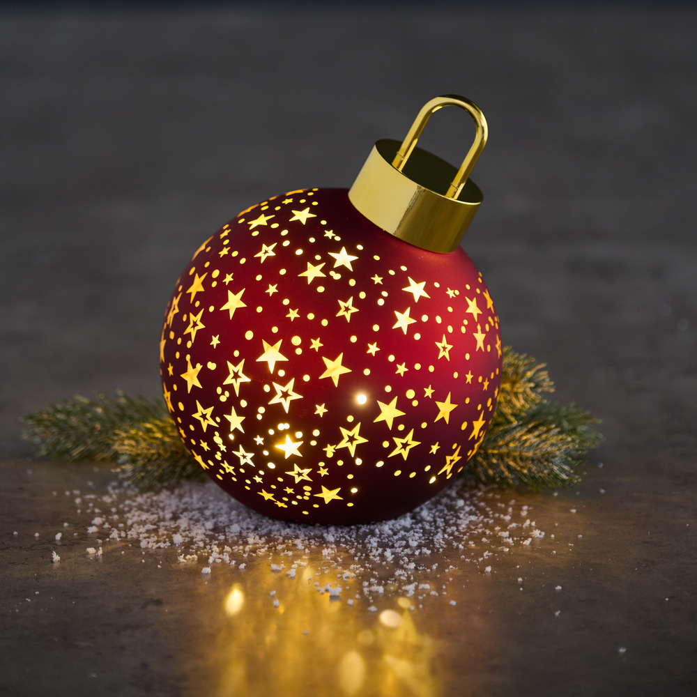 LED-Weihnachtskugel Ø 15 cm, 6-fach sortiert image number 6