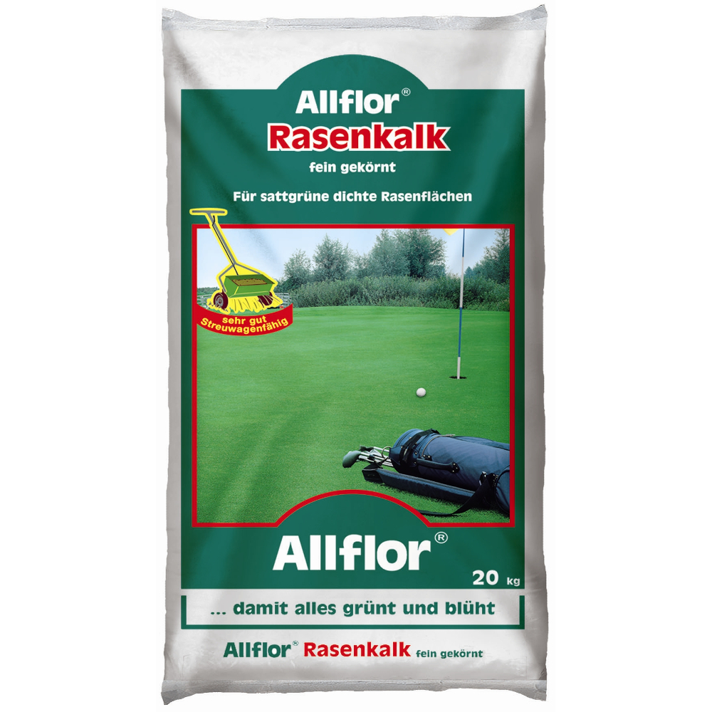 Rasenkalk 20 kg für einen sattgrünen Rasen