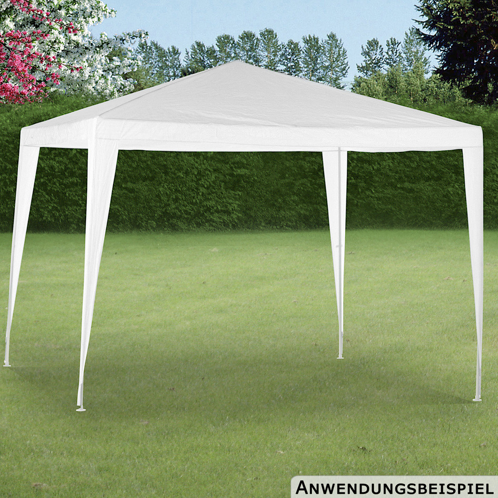 Pavillon Metall 3 x 3 m weiß image number 2