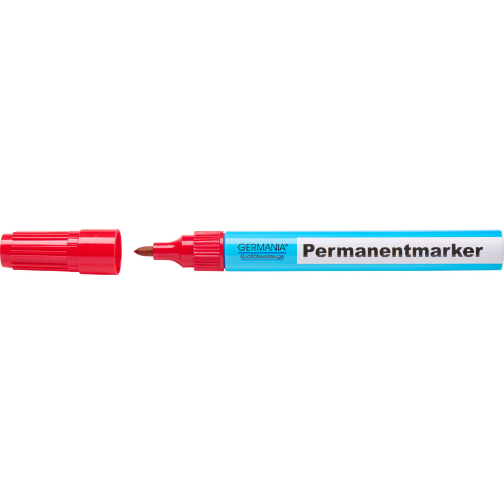 Permanent Marker 3000 rund rot 10 Stück image number 1