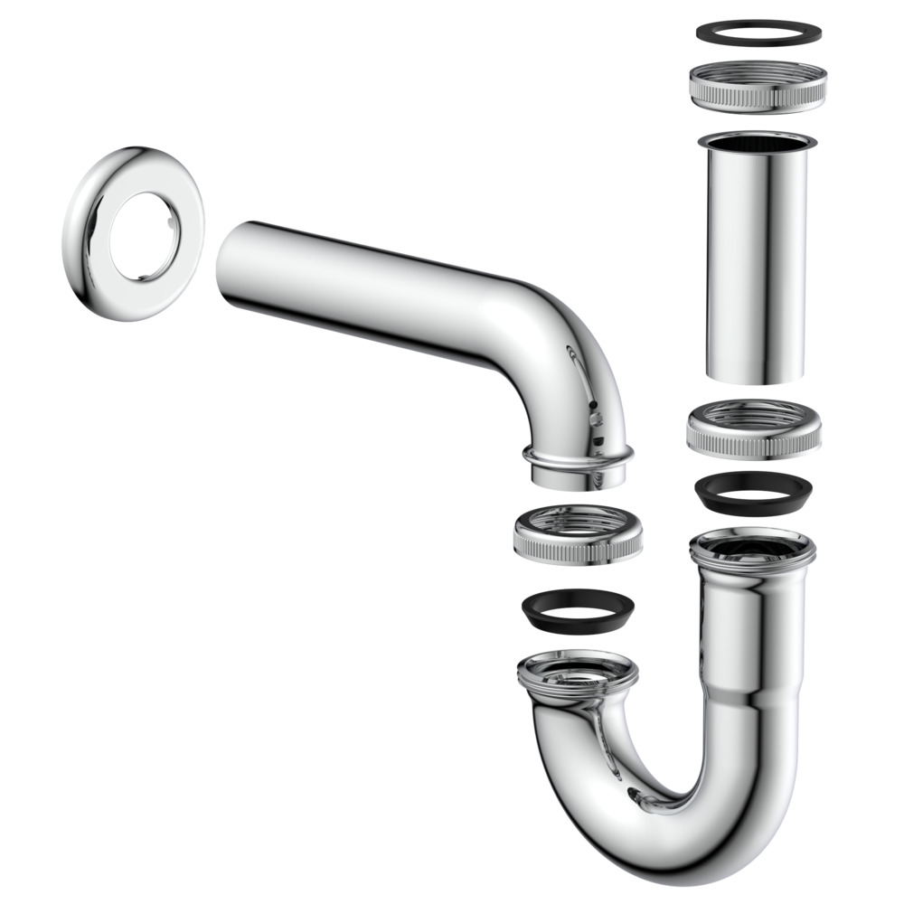 Waschtisch Röhrensiphon 1 1/4 Zoll x 32mm image number 1
