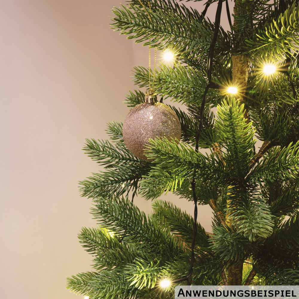 LED-Lichterkette für den Weihnachtsbaum mit 110 warmweißen LEDs image number 5