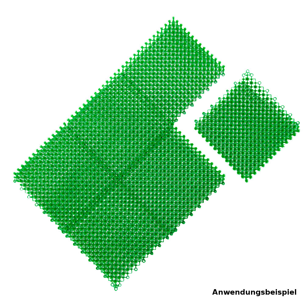 Fußmatte Greenhill Noppen 60 x 40 cm, Kassetten erweiterbar image number 2