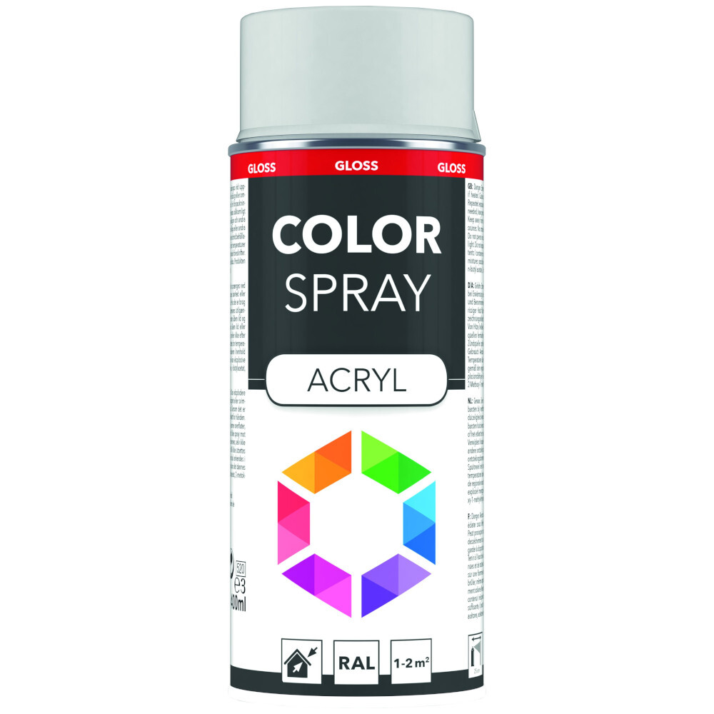 Lackspray 400 ml Acryl RAL9016 verkehrsweiß image number 0