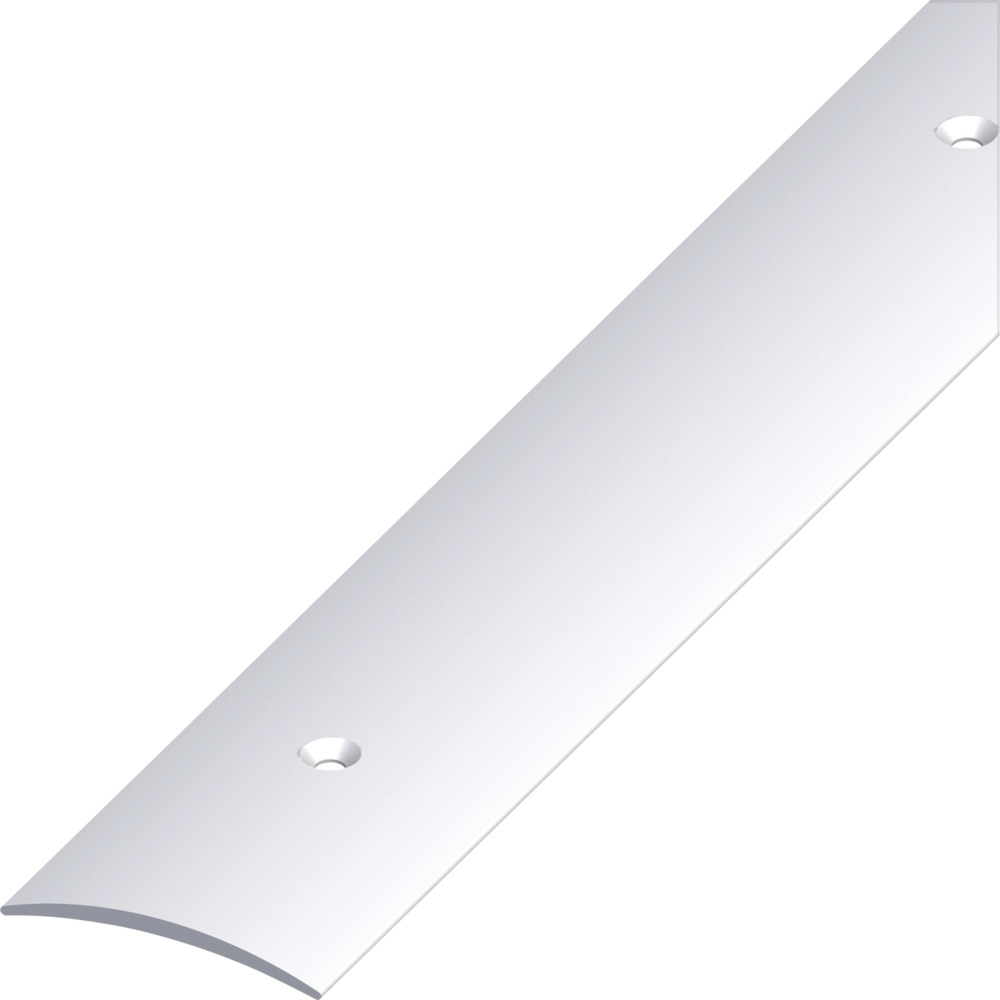 &Uuml;bergangsprofil Aluminium eloxiert 2000 x 30 x 5 mm silberfarben gelocht image number 0