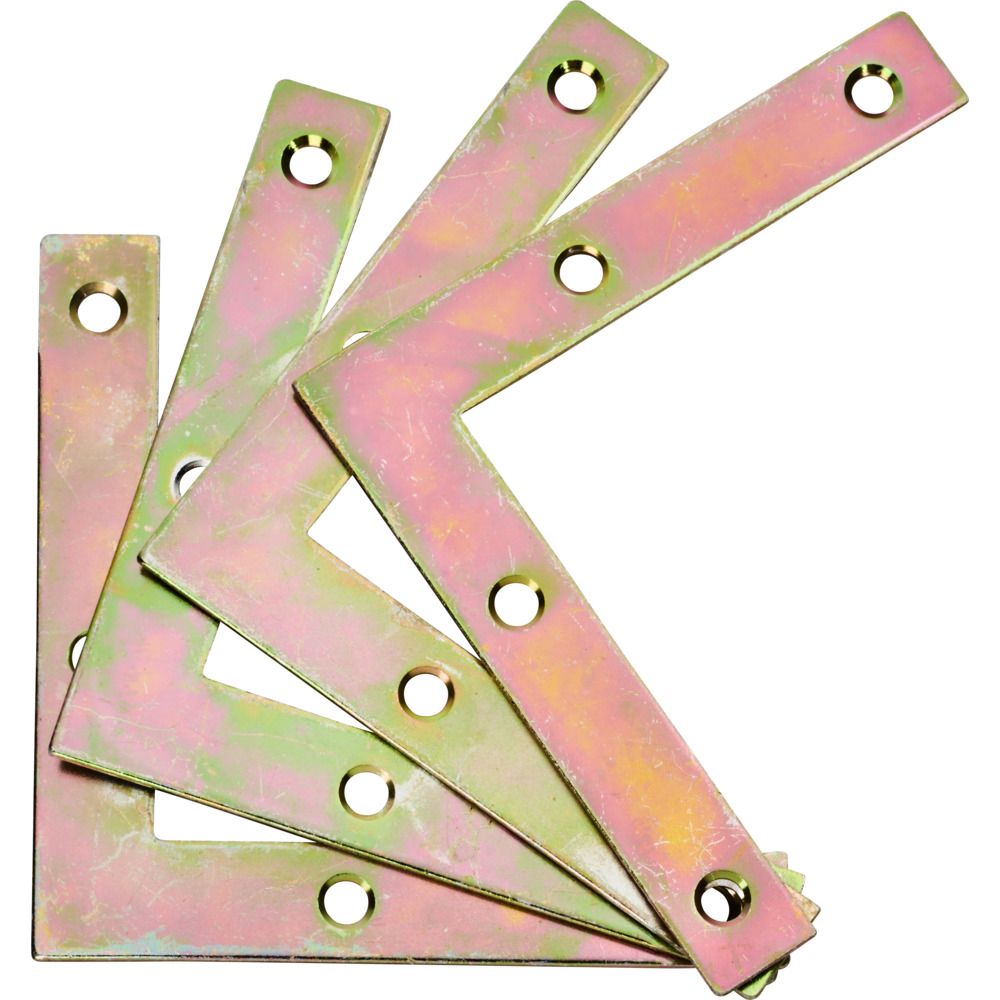 Flachwinkel-Set 75 x 75 mm 4 Stück