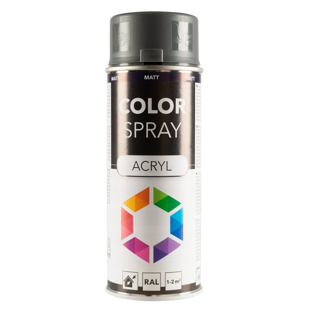 Lackspray 400 ml Acryl RAL7011 Eisengrau matt