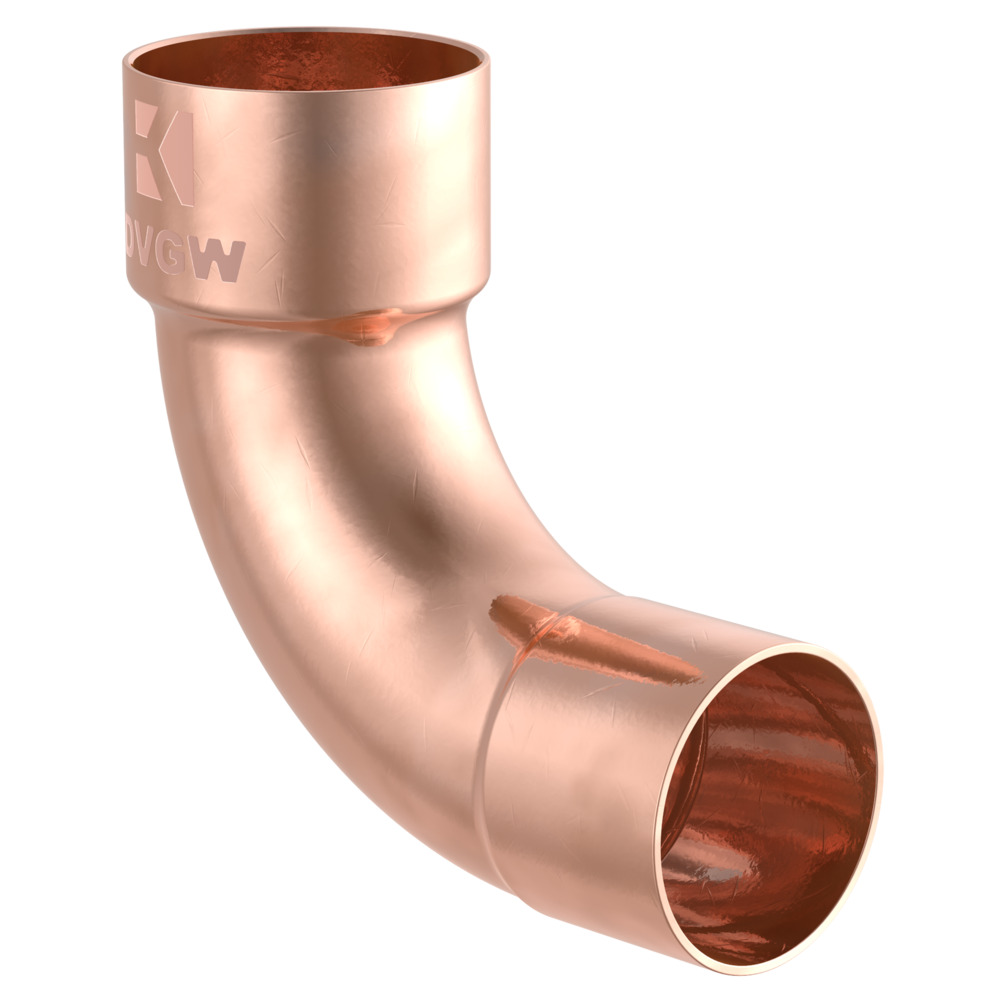 Bogenmuffe 90° Kupfer-Lötfitting 18 mm - Nr. 5001a