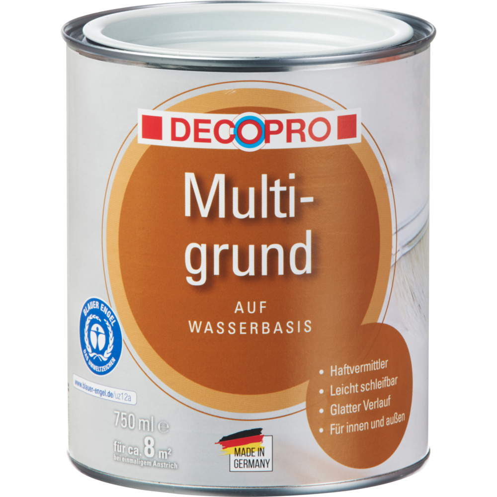 DECOPRO Multigrund 750 ml grau f&uuml;r innen und au&szlig;en image number 0