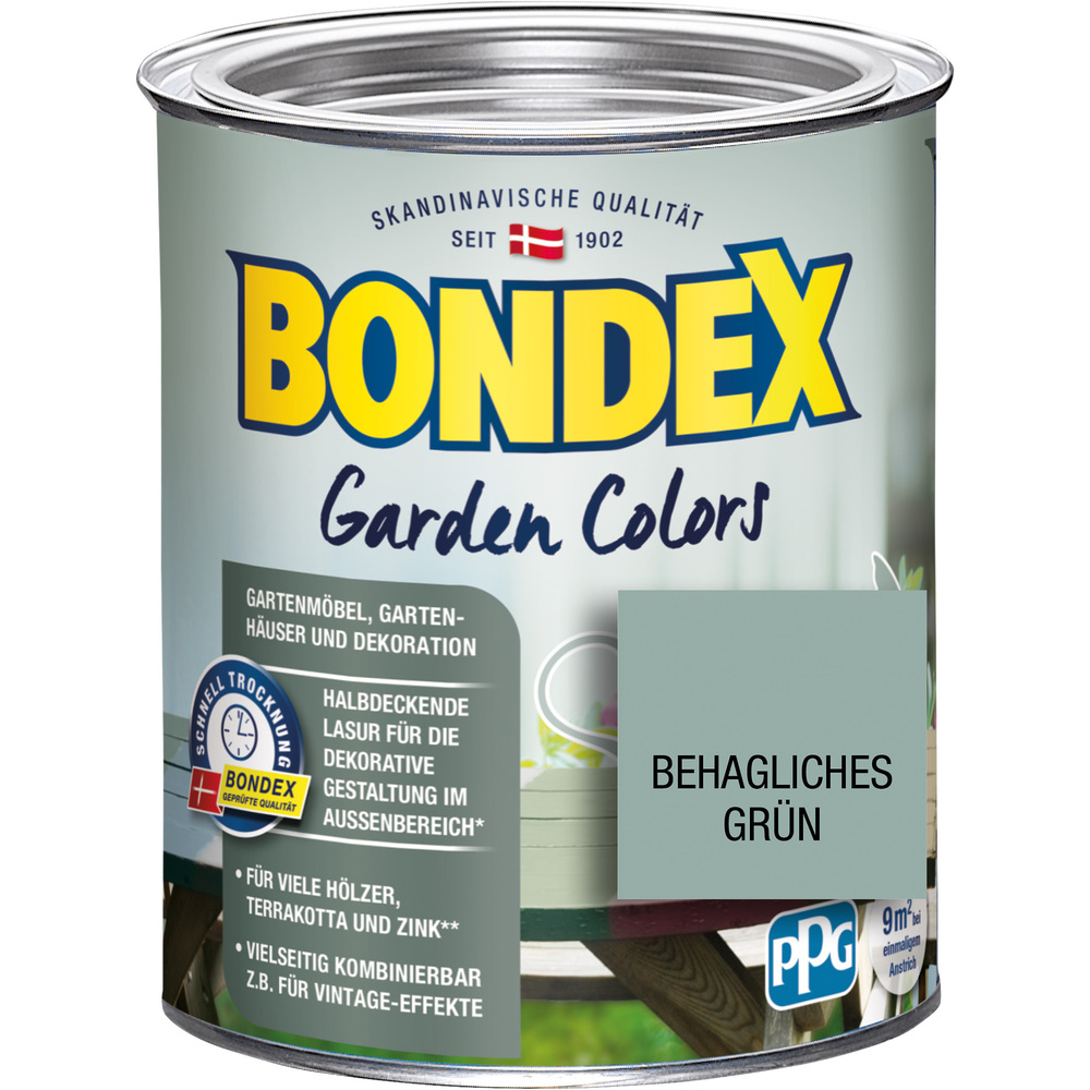 BONDEX Garden Colors Behagliches Gr&uuml;n 750 ml image number 0