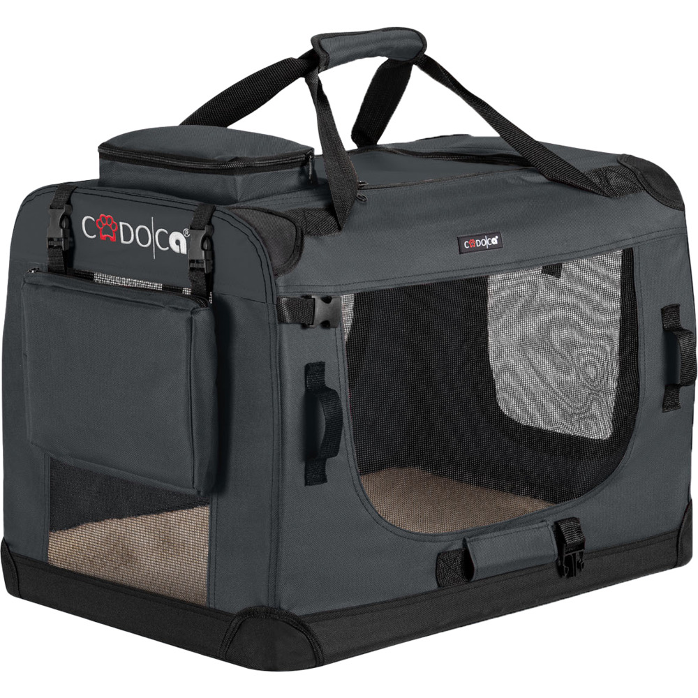 Tiertransportbox M 60 x 42 x 44 cm Anthrazit