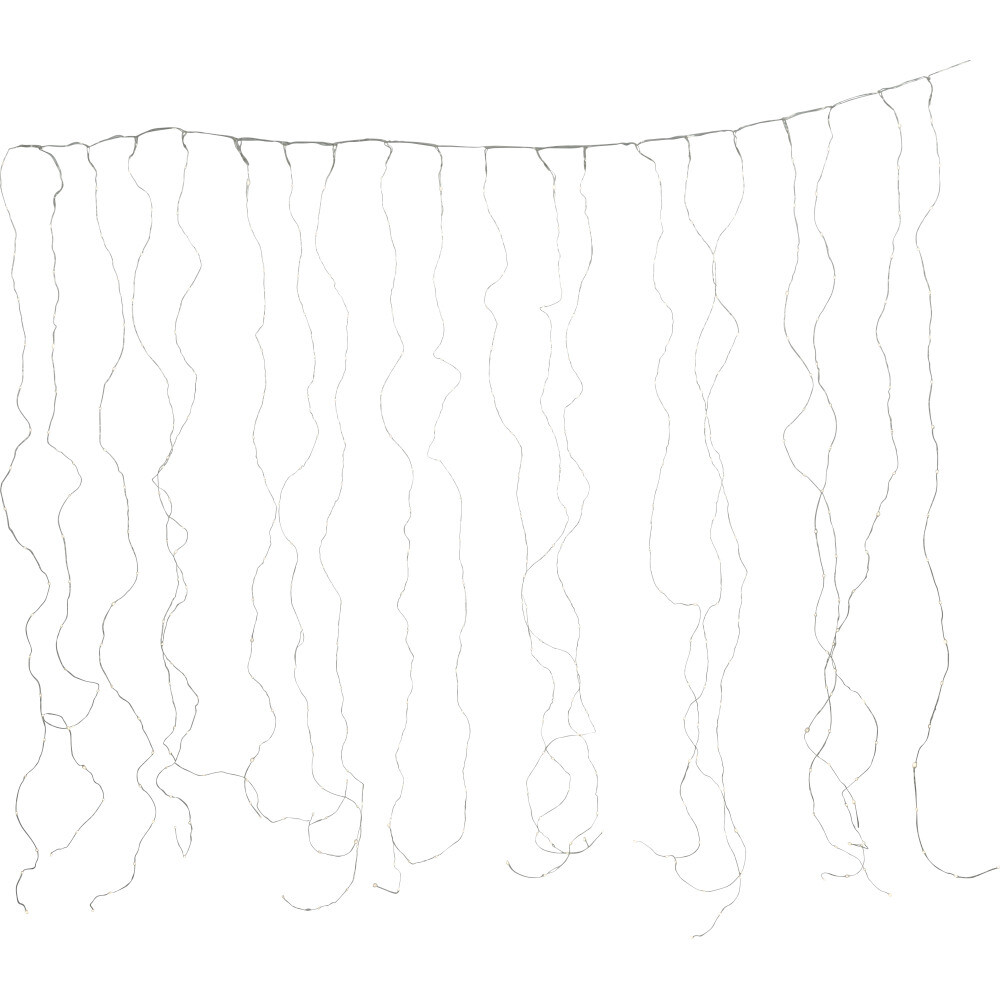 LED-Lichtervorhang mit 400 Mini-LEDs