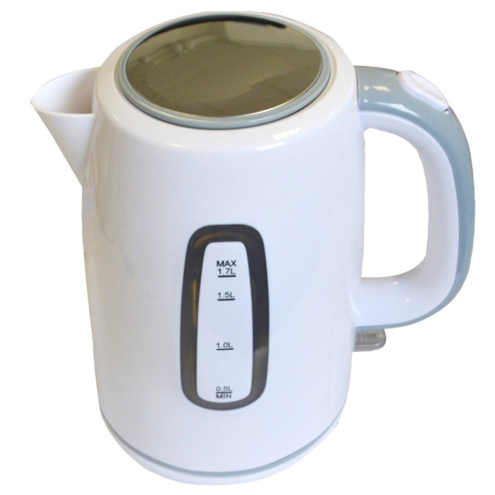 Wasserkocher 1,7 Liter 2200W in Weiß aus Kunststoff - B-Ware image number 1