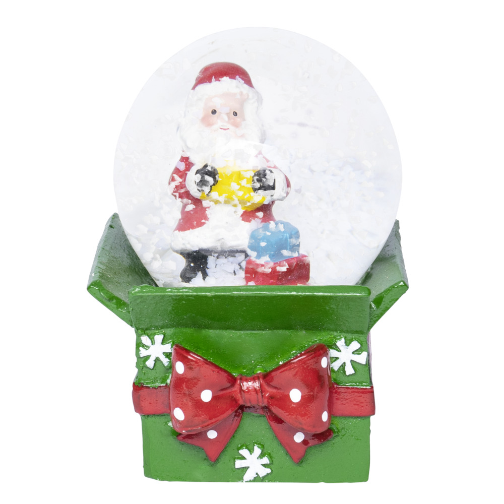 Schneekugel 6,4 cm in fünf verschiedenen Weihnachts-Motiven image number 4