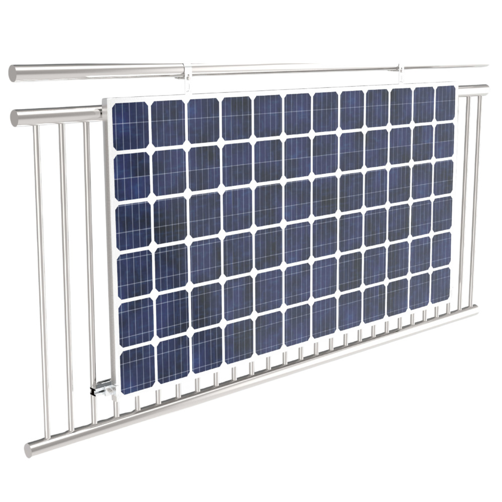 Balkon-Halterung 15-30° für Solarmodule