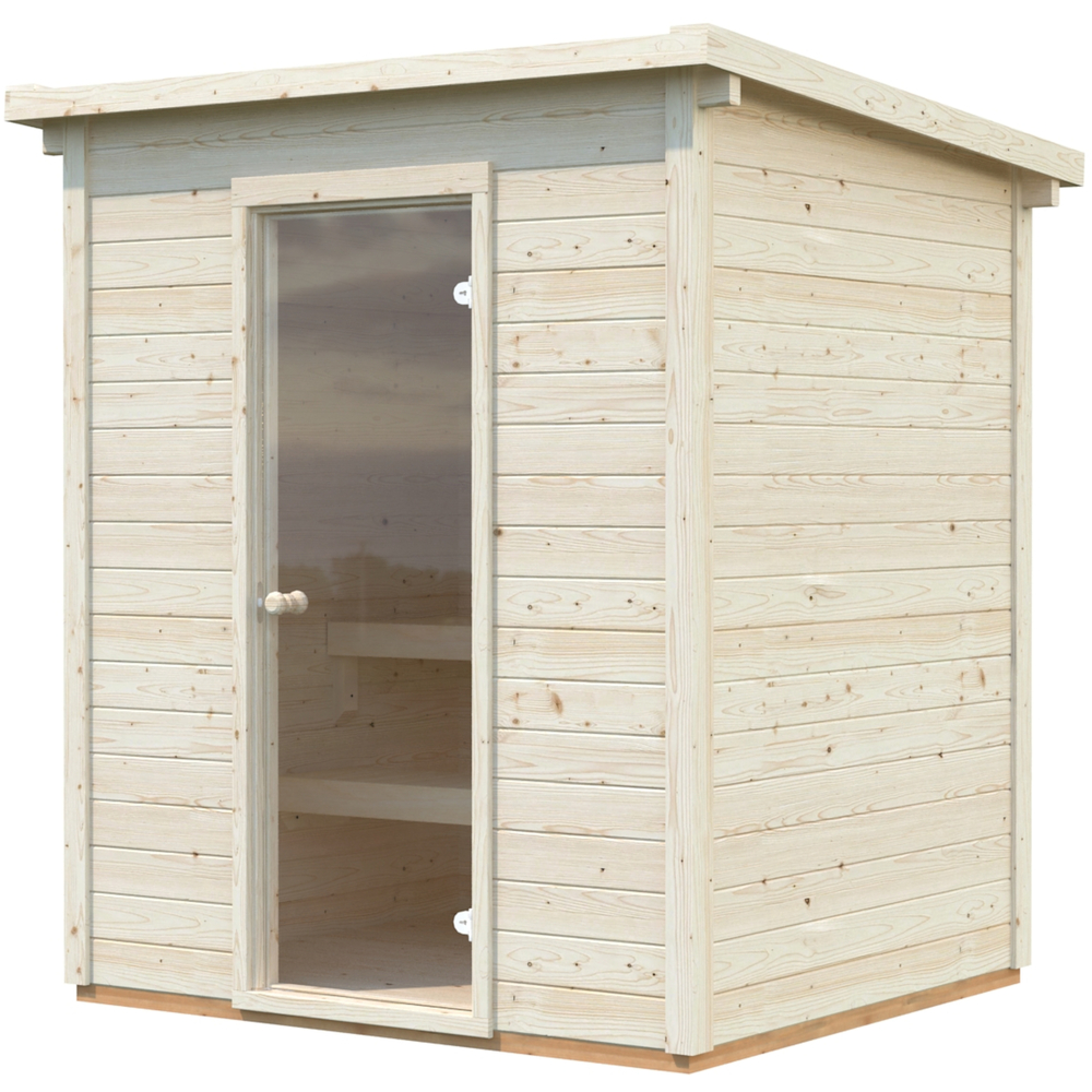 Sauna "Cubic" 2,6 m&sup2; inkl. Ofen 6 kW image number 1
