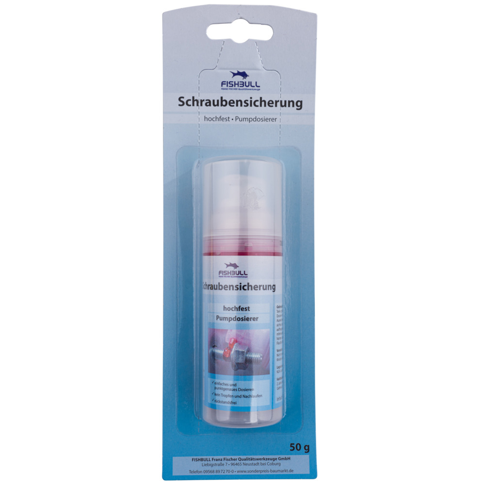 Fishbull Schraubensicherung flüssig 50 g/ml hochfest image number 2