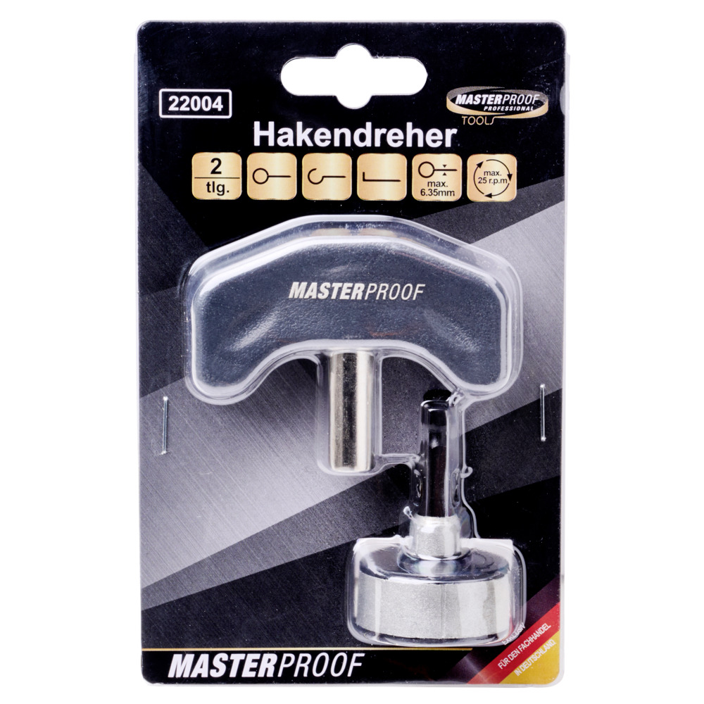 Hakendreher f&uuml;r Winkel und Rundhaken, 2-teilig image number 2