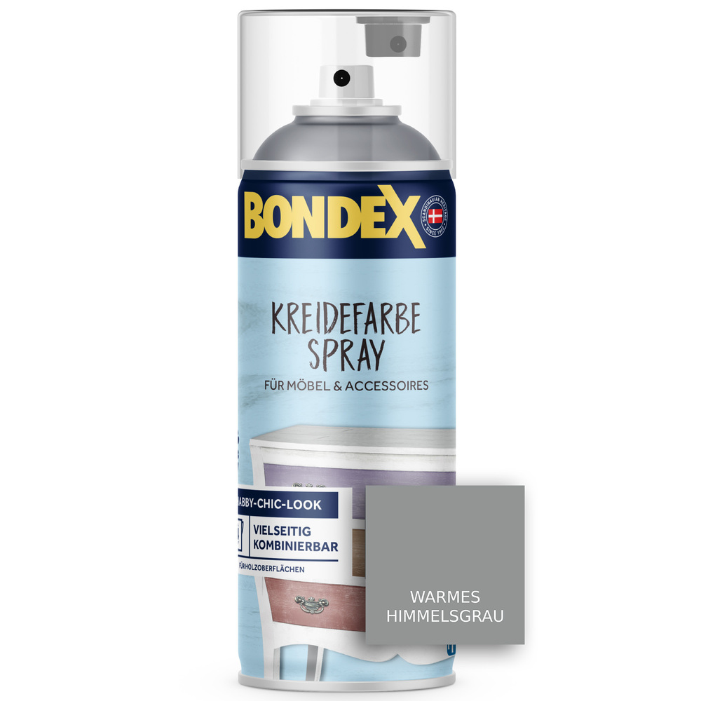 BONDEX Kreidefarbe Spray Himmelsgrau 400ml