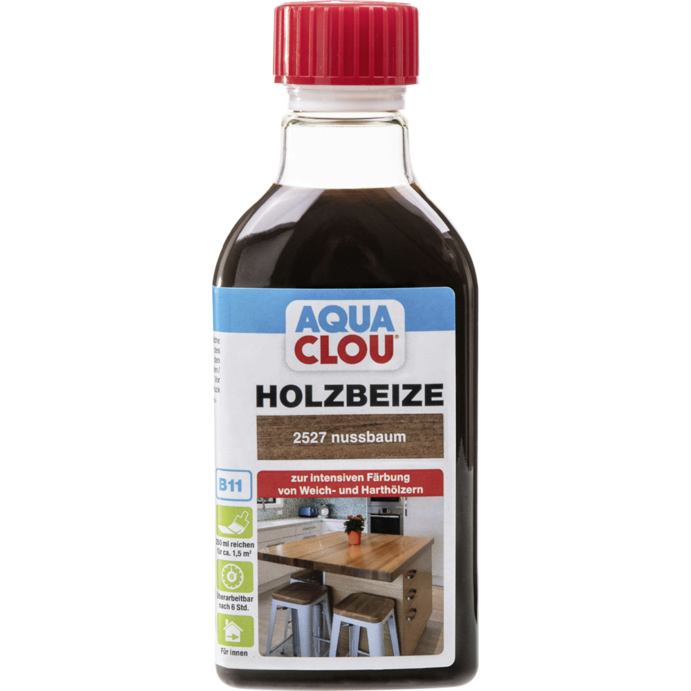 Aqua Clou Holzbeize Nussbaum 250 ml
