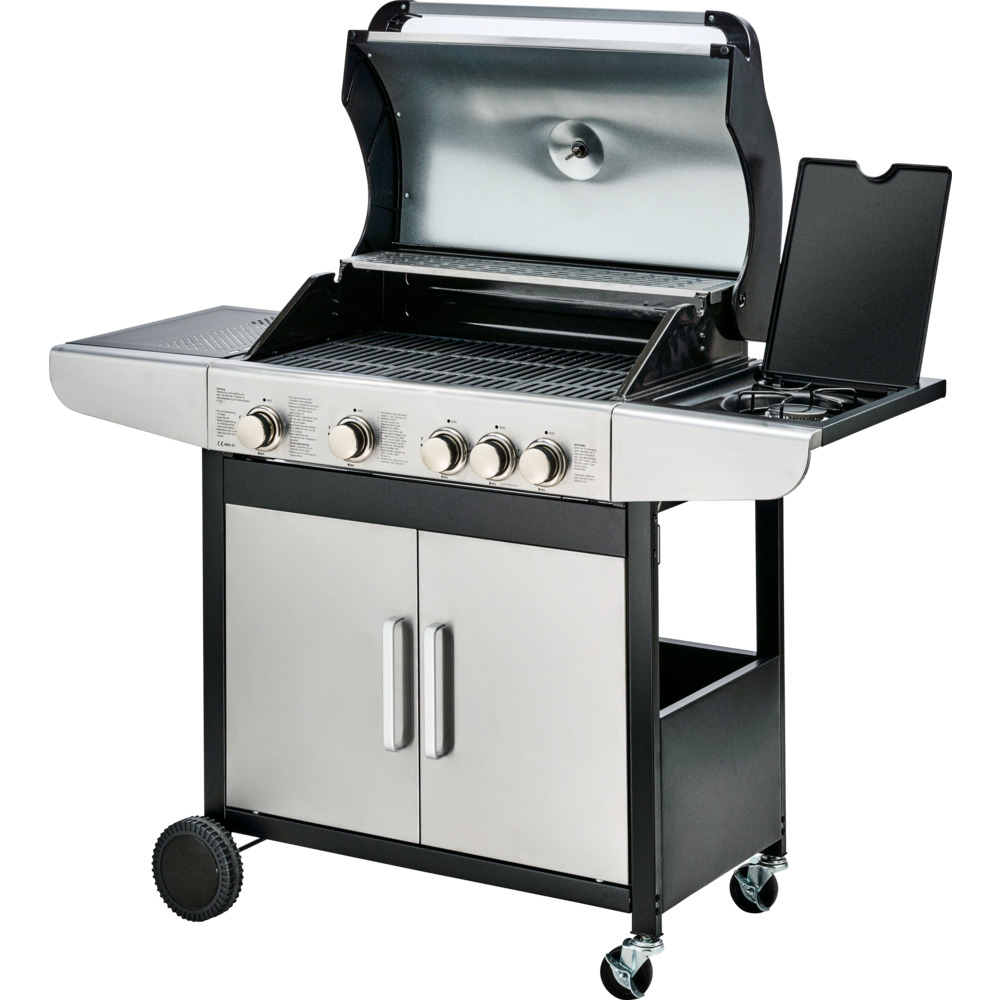 JUSTUS Profi Gasgrill Ares 4 SU mit 4+1 Brennern image number 4
