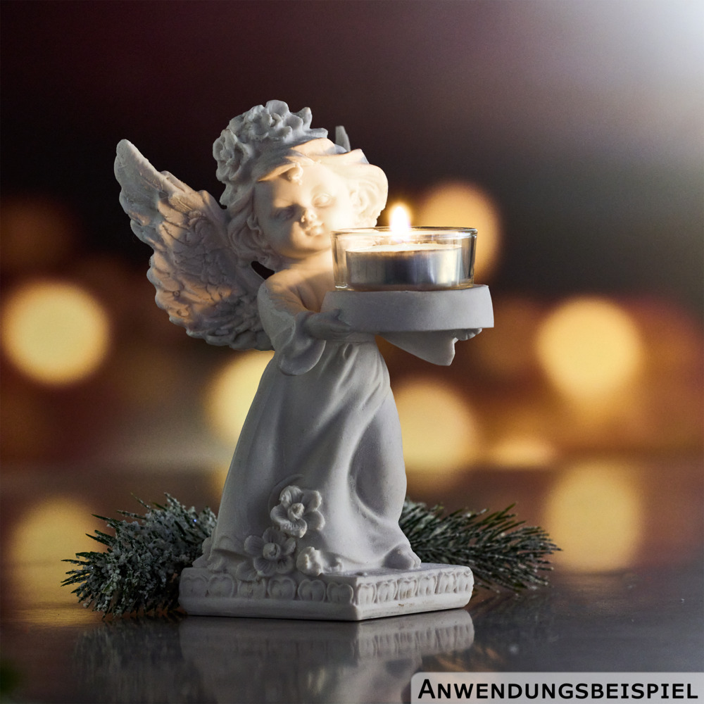Engel mit Teelichthalter 2-fach sortiert image number 4