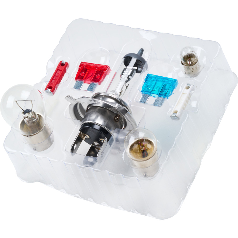 KFZ-Lampenersatzset 12V H4 8-teilig