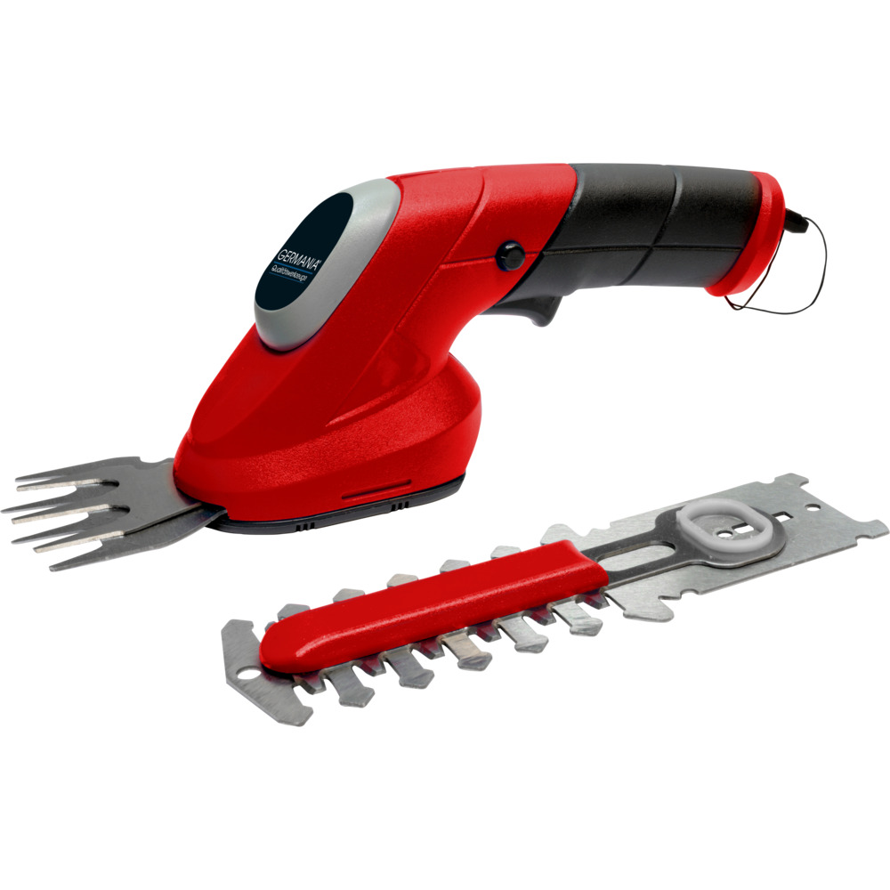 GERMANIA® Akku Gras- und Strauchscheren-Set GPS 3,6 V mit Ladekabel