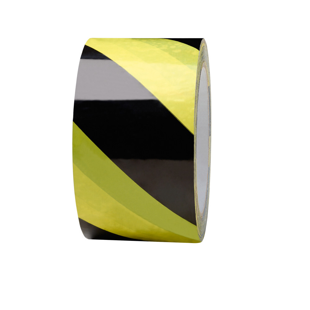Warnband schwarz-gelb 66 m
