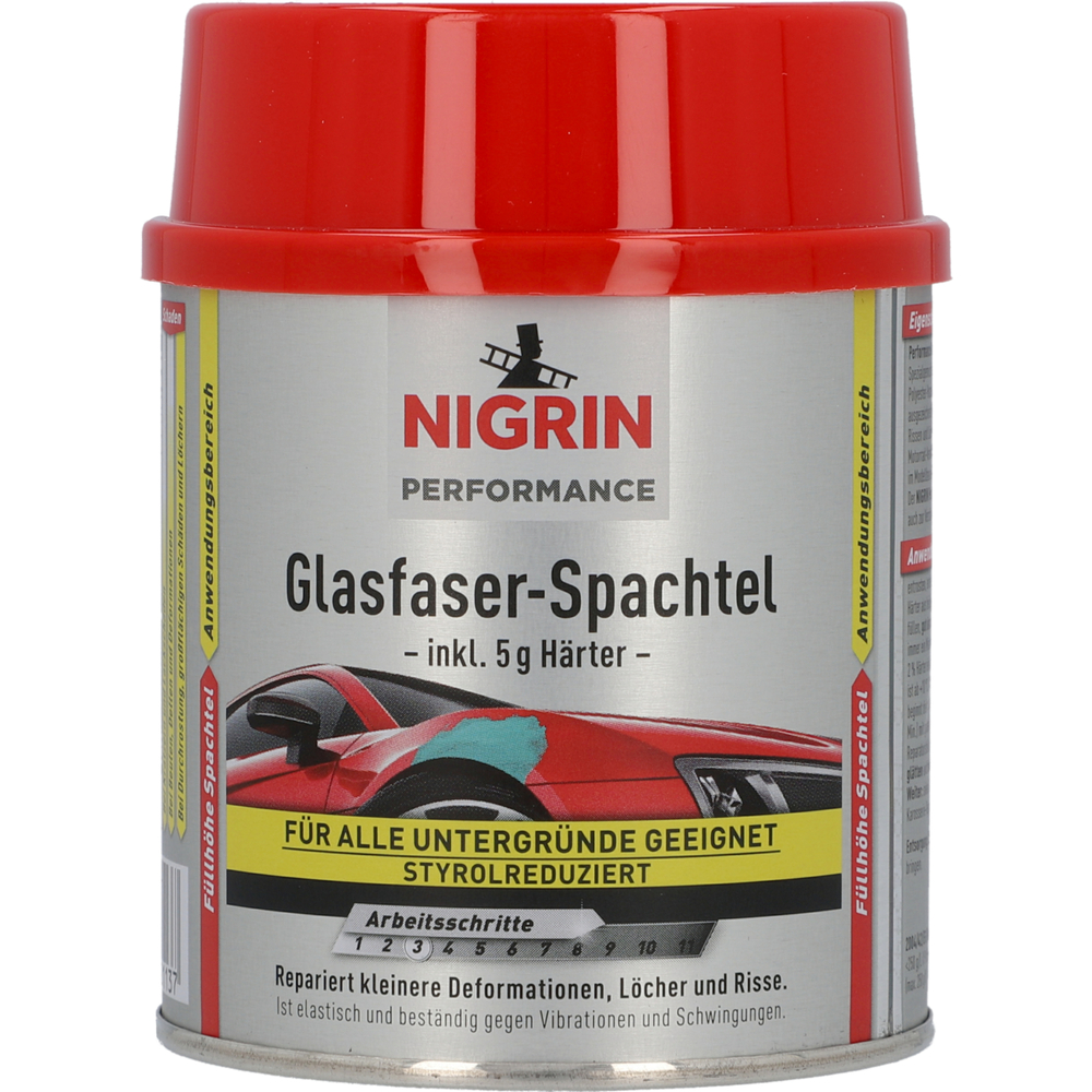 Nigrin Performance Glasfaserspachtel 250 g image number 1