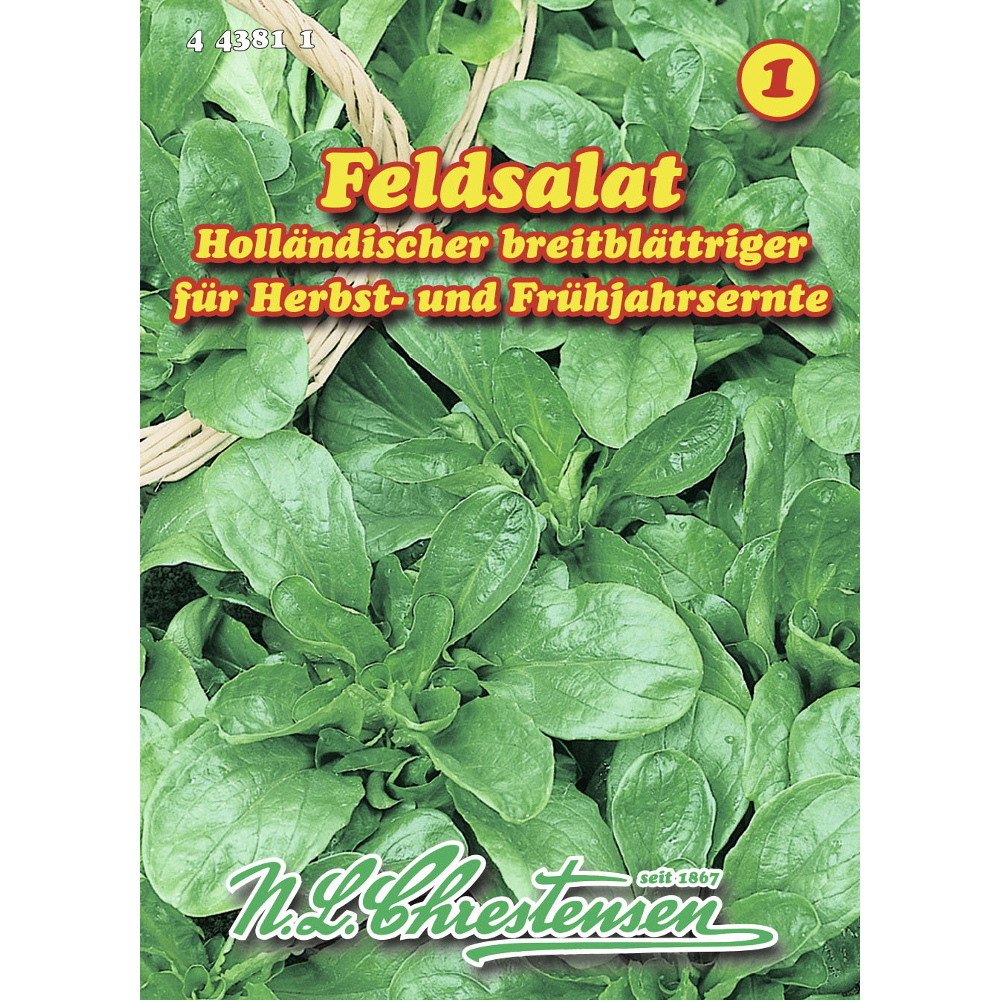 Saatgut Feldsalat 4 - 6 laufende Meter image number 0