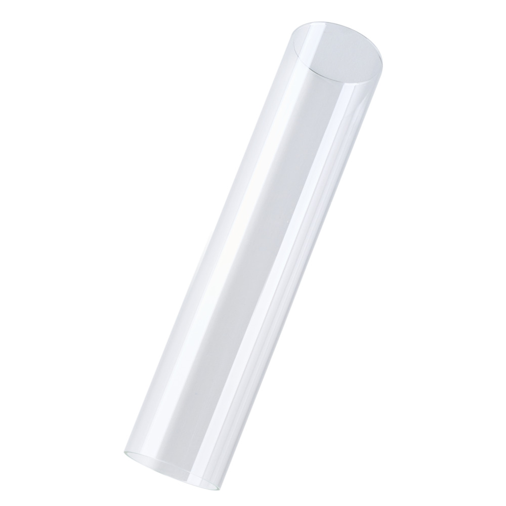 Glasr&ouml;hre aus ESG Sicherheitsglas &Oslash; 8 x 45 cm f&uuml;r Premium Feuerrohr