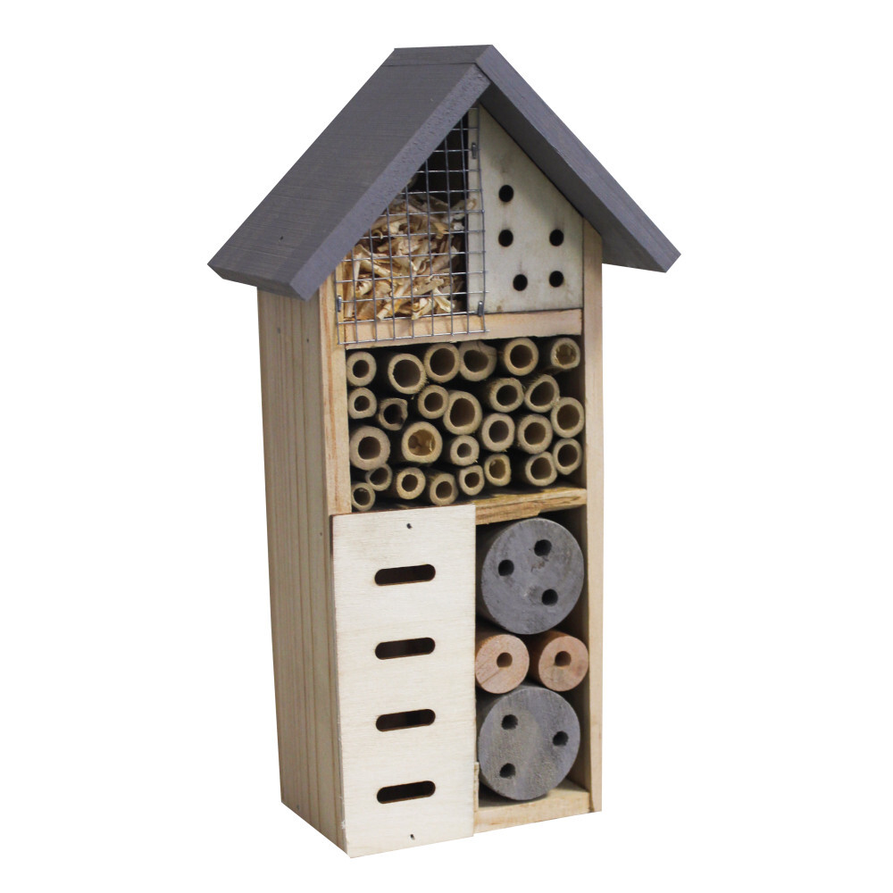 Insektenhotel in verschiedenen Farben 13 x 8 x 26 cm image number 2