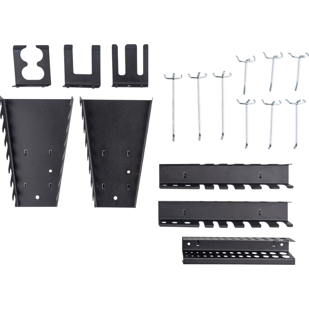 GERMANIA® Lochwand 3-teilig mit Hakensortiment aus Stahlblech image number 4