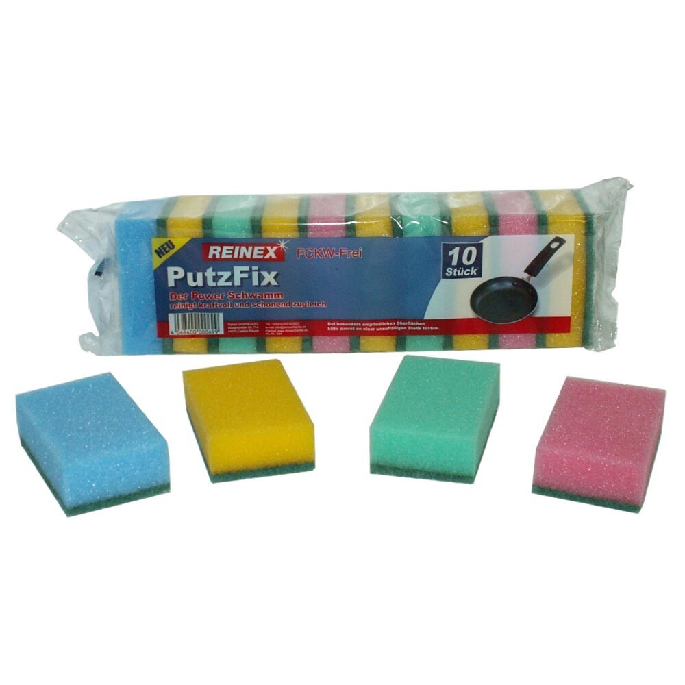 Reinex Putz-Fix-Schwamm-Set 10 Stück