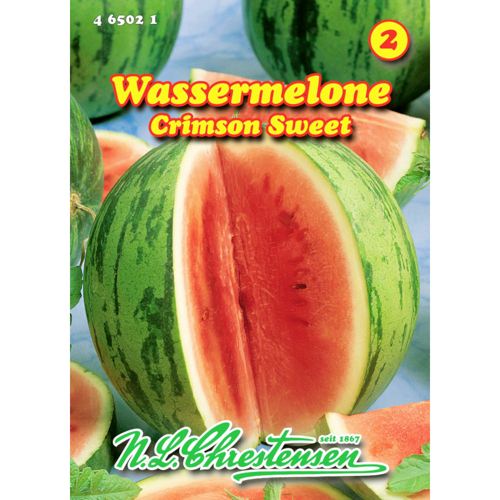 Saatgut Wassermelone Crimson Sweet ca. 5 Pflanzen image number 0