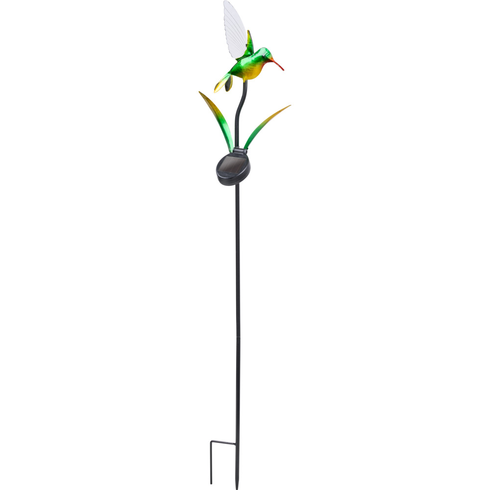 LED-Solar-Gartenstecker "Kolibri" 91 cm image number 0