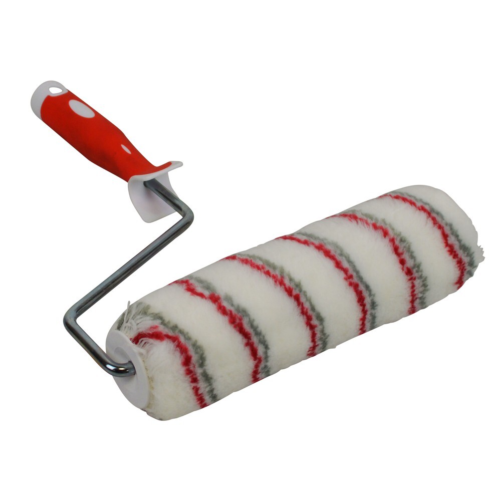 DecoPro Farbroller 25cm Premiumroller rau mit Steckbügel und 2-K Griff image number 0