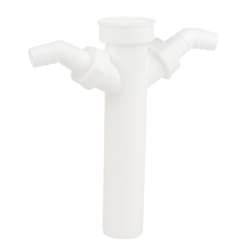Siphon-Tauchrohr 2x GA ¾"T x 1½", 250 mm lang x 40 mm Ø