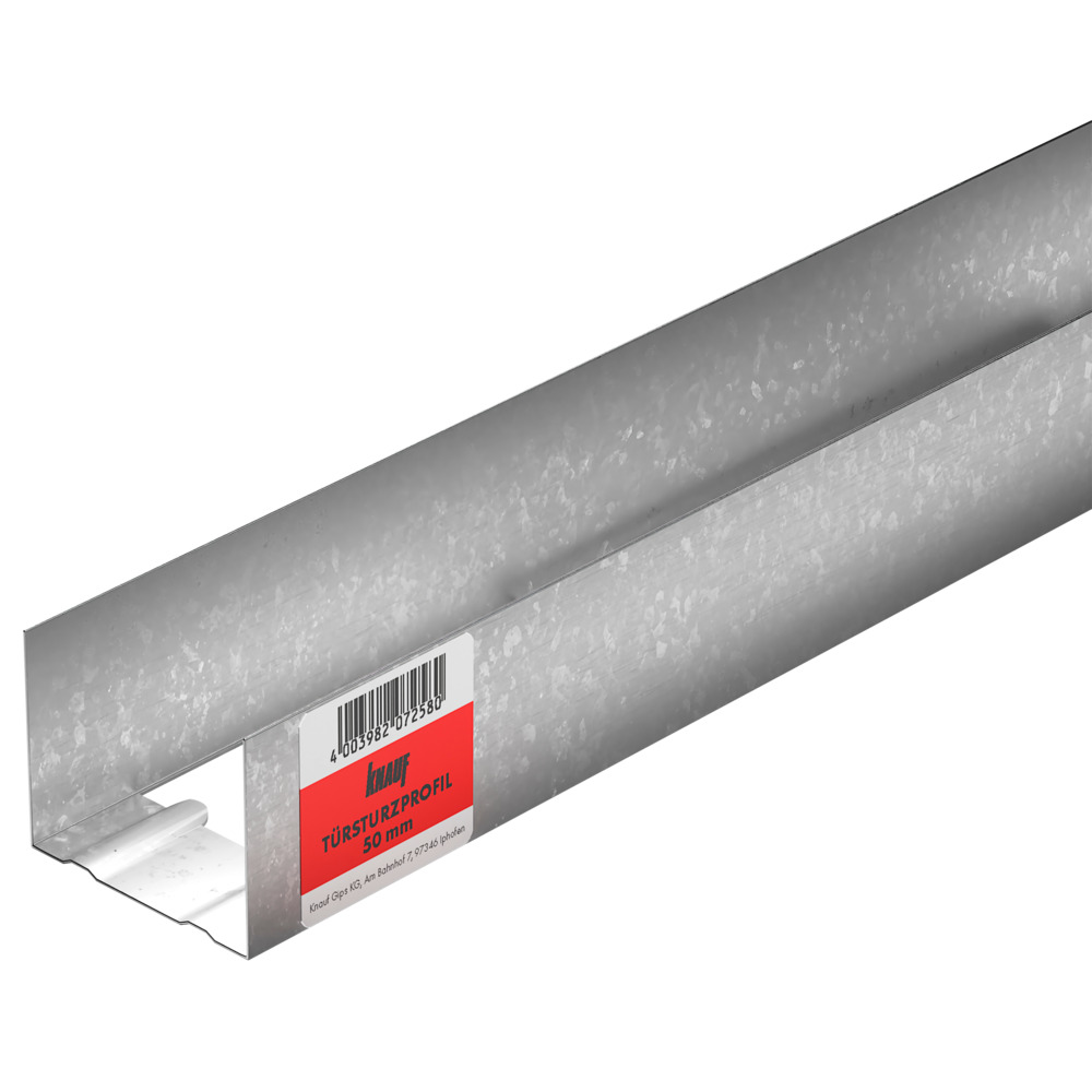 Knauf T&uuml;rsturzprofil CW/UA 1600 x 50 x 40 mm 
