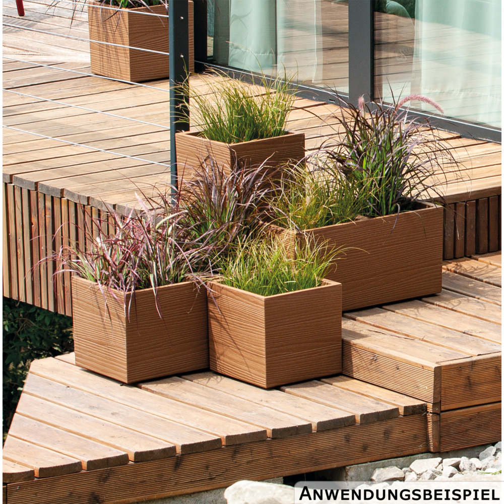 Prosperplast Pflanztopf Madera Eco Wood ca. 29 x 29 cm image number 1