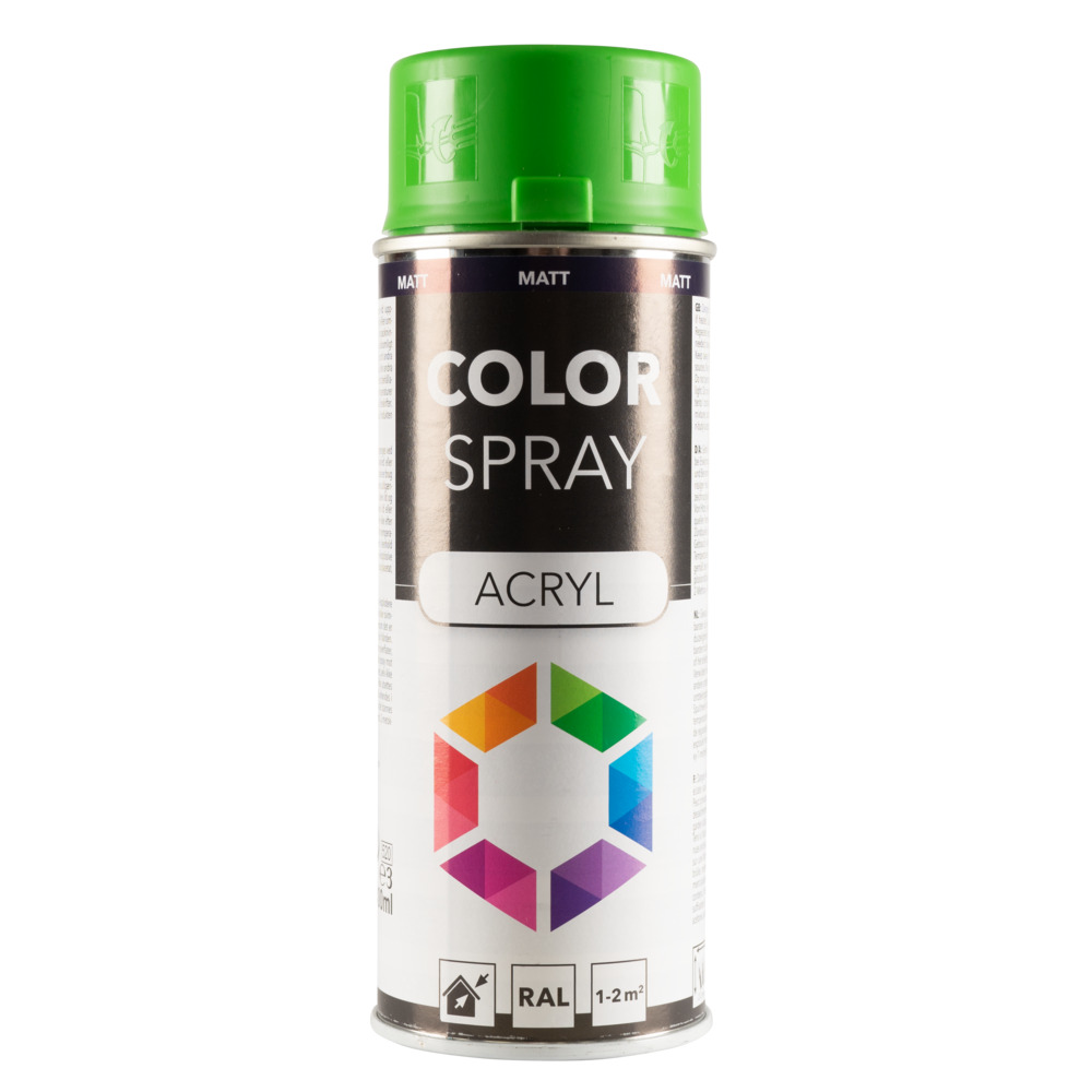 Lackspray 400 ml Acryl RAL6018 Gelbgrün matt