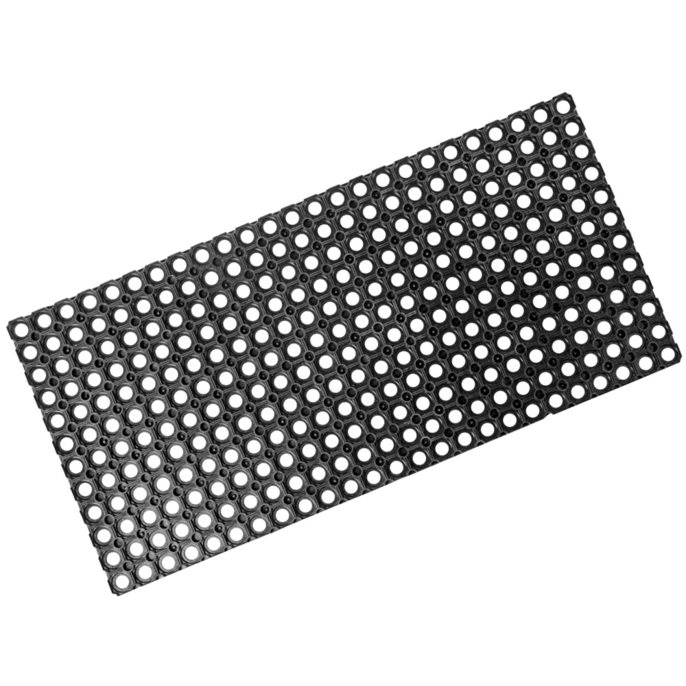 Fußmatte aus Gummi 100 x 50 cm, Ringform