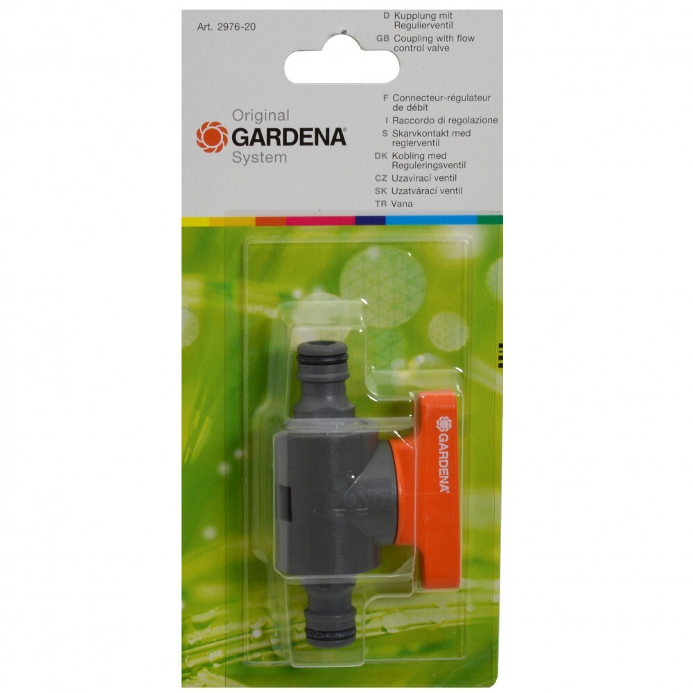Gardena Kupplung 1/2“ mit Regulierventil image number 0